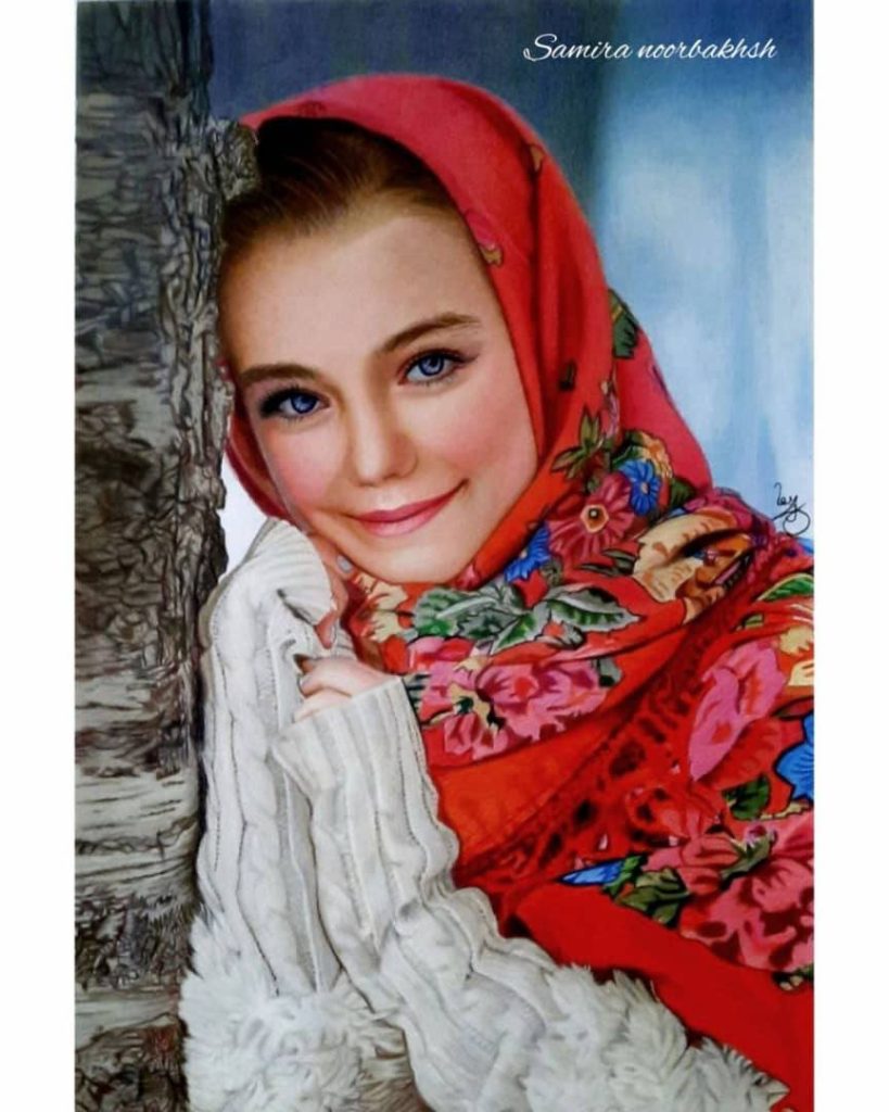 نقاشی چهره