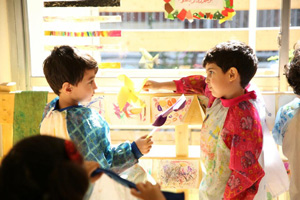 آموزشگاه نقاشی کودک نار تی تی