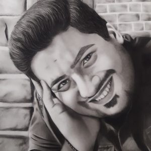 سفارش نقاشی چهره سیاه قلم